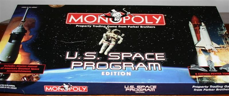 Monopoly: U.S. Space Program doboz