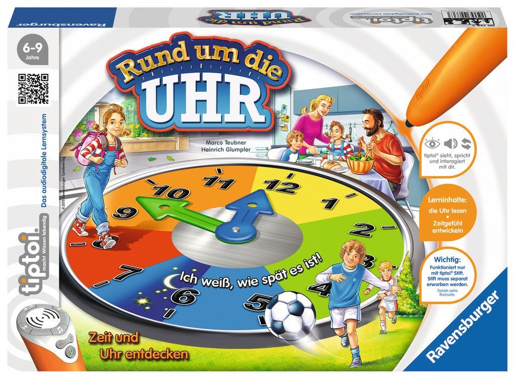 Rund um die Uhr box art