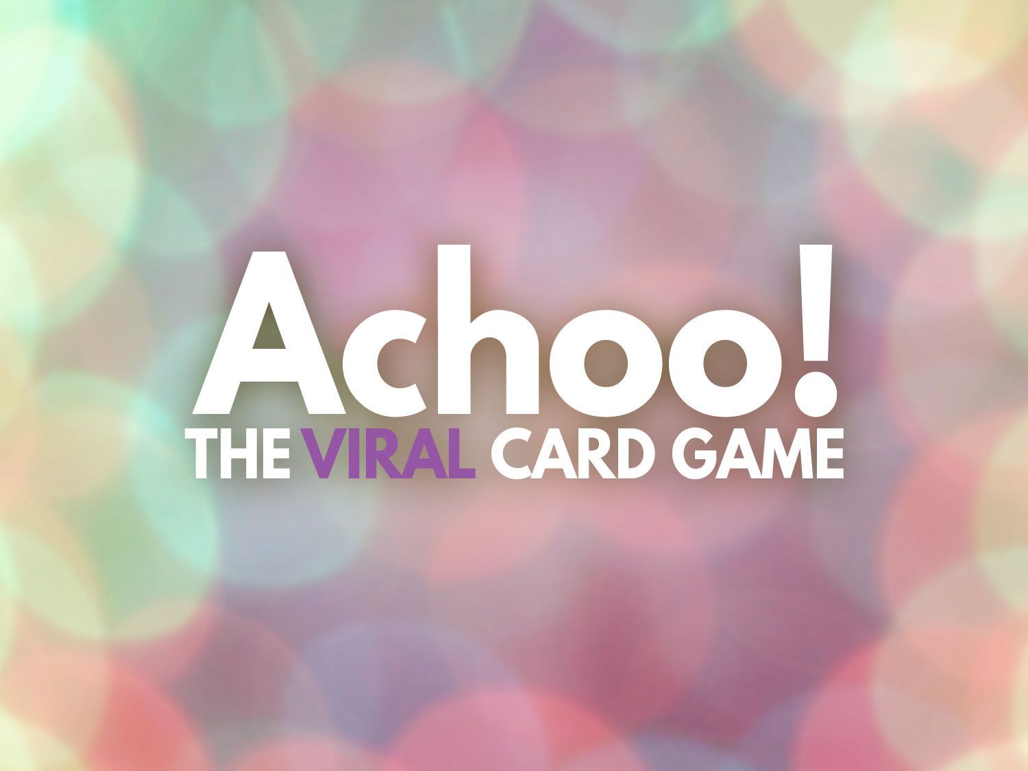 Achoo! The Viral Card Game box art