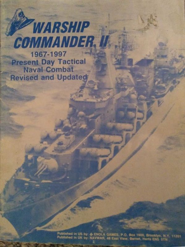Coperta Warship Commander 1967-1997: Present Day Tactical Naval Combat Revised and Updated