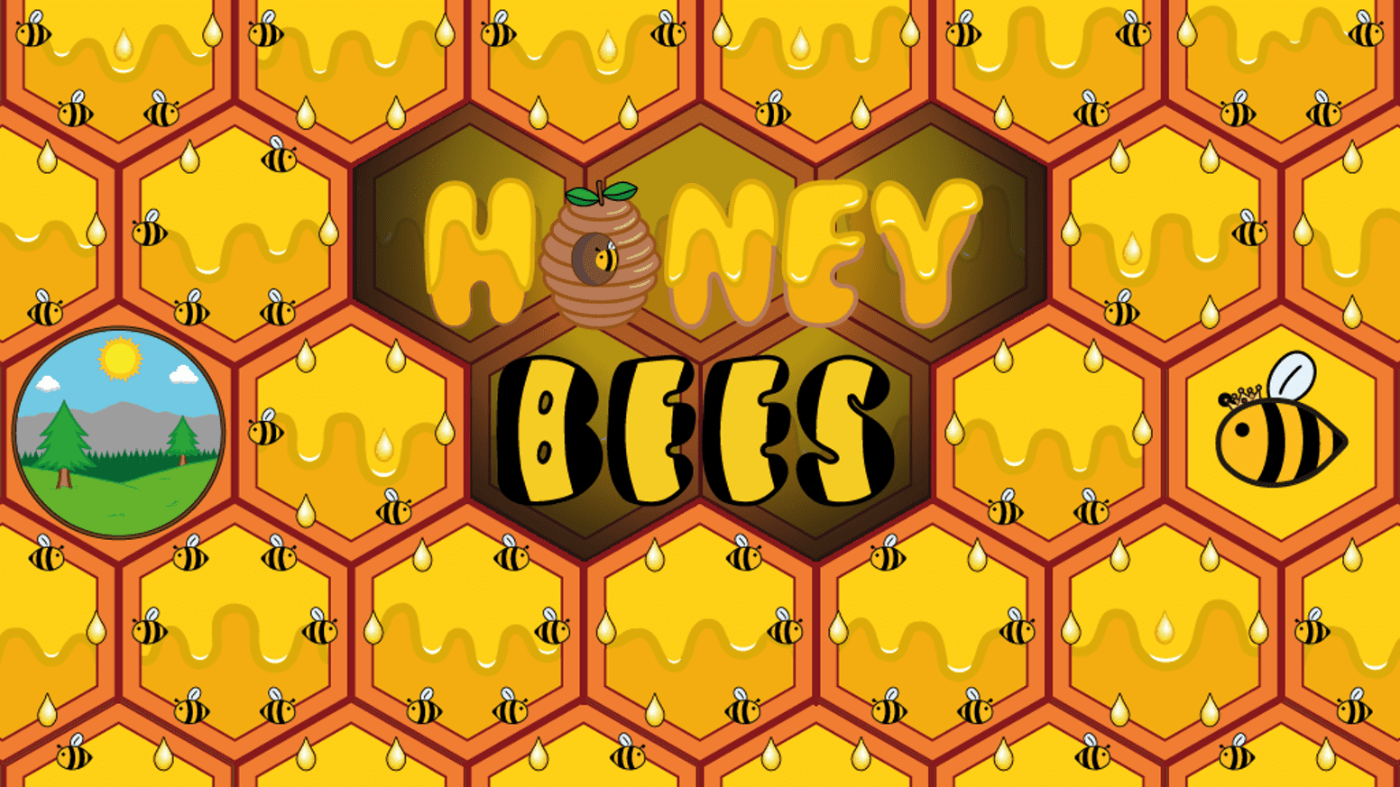 Coperta Honey Bees