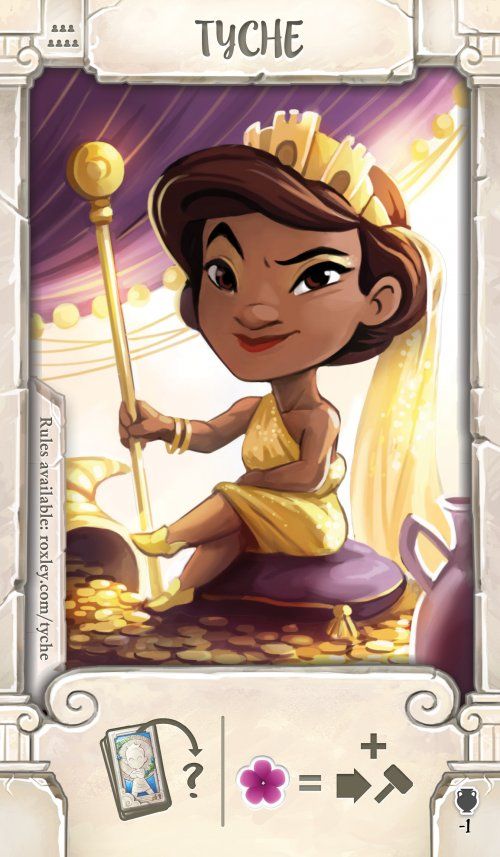 Coperta Santorini: Tyche Promo Card