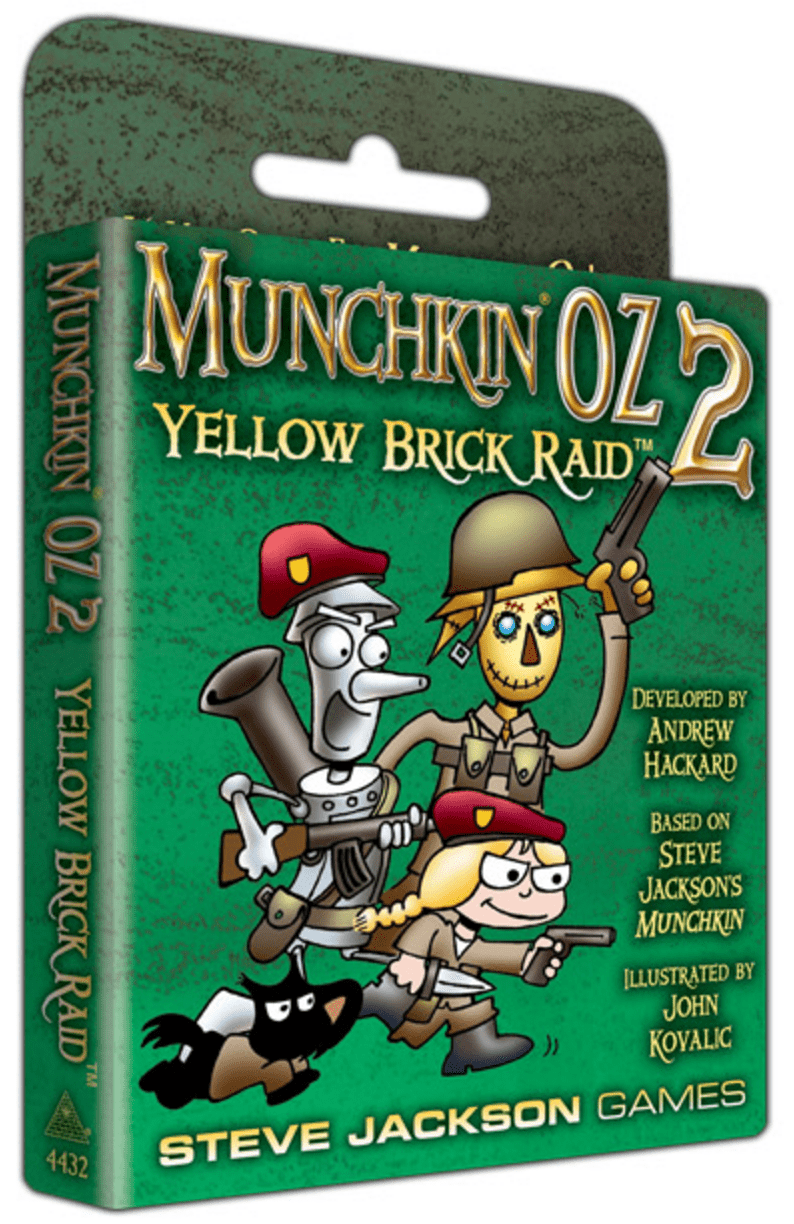 Munchkin Oz 2: Yellow Brick Raid box art