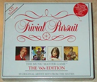 Trivial Pursuit The Music Master Game: The '60s Edition box art