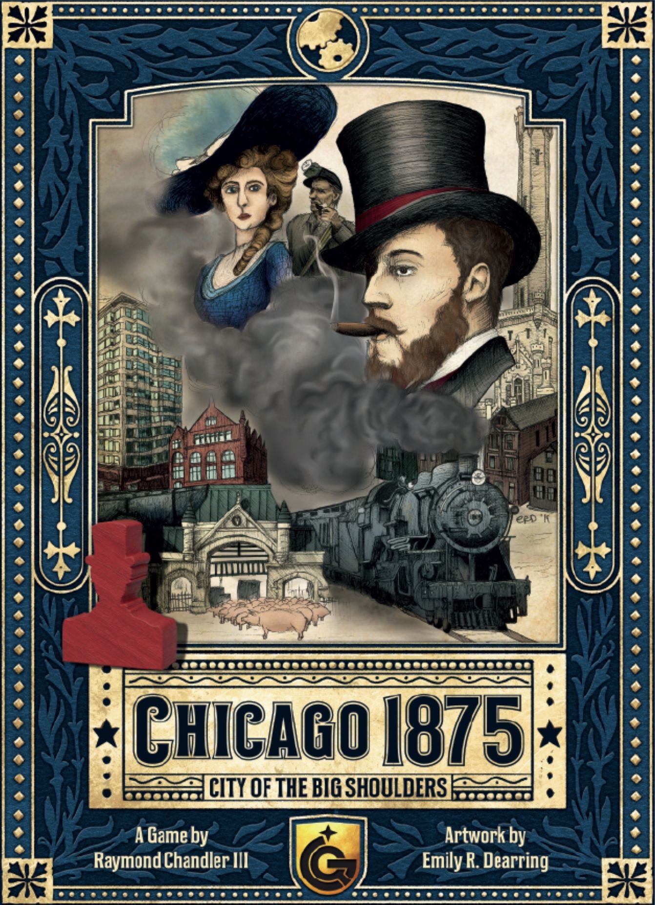 Chicago 1875: City of the Big Shoulders doboz
