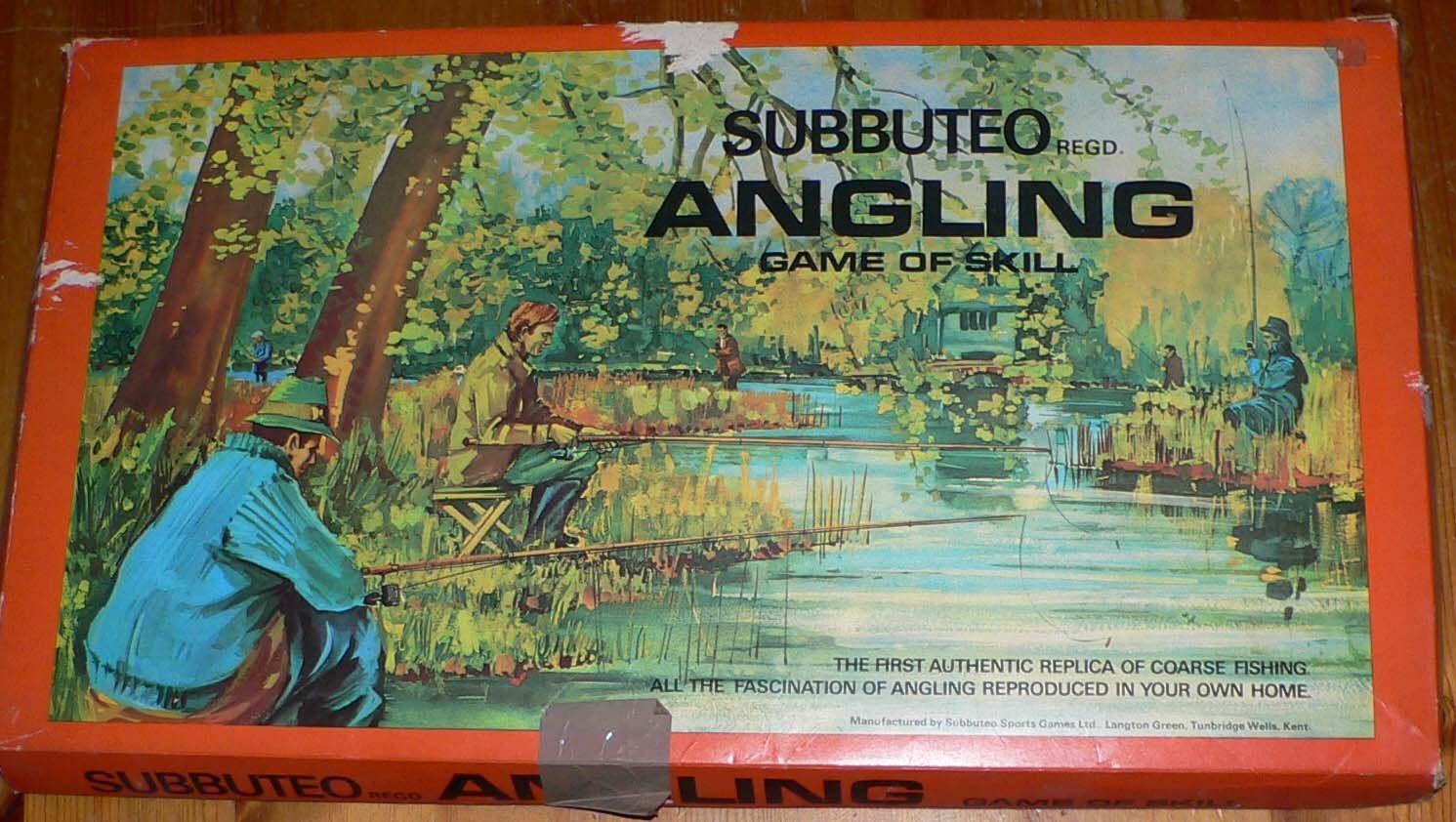 Angling box art