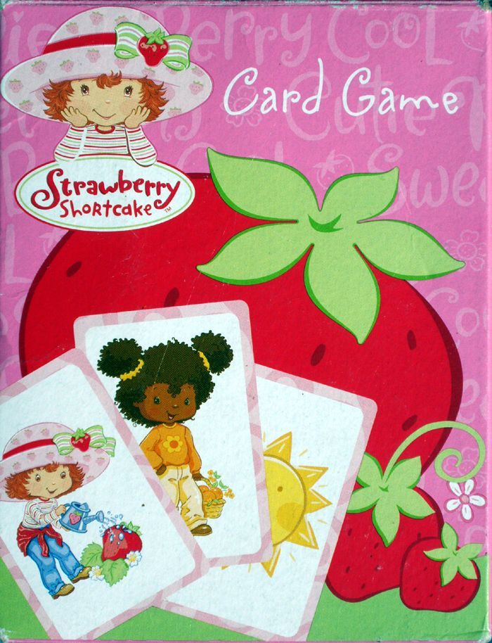 Coperta Strawberry Shortcake Card Game