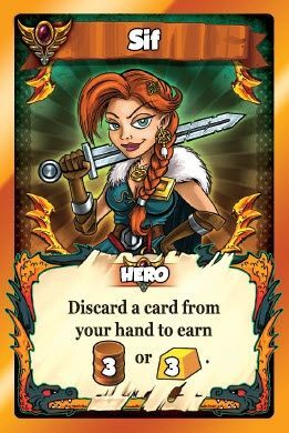 Vikings Gone Wild: Sif Promo Card doboz