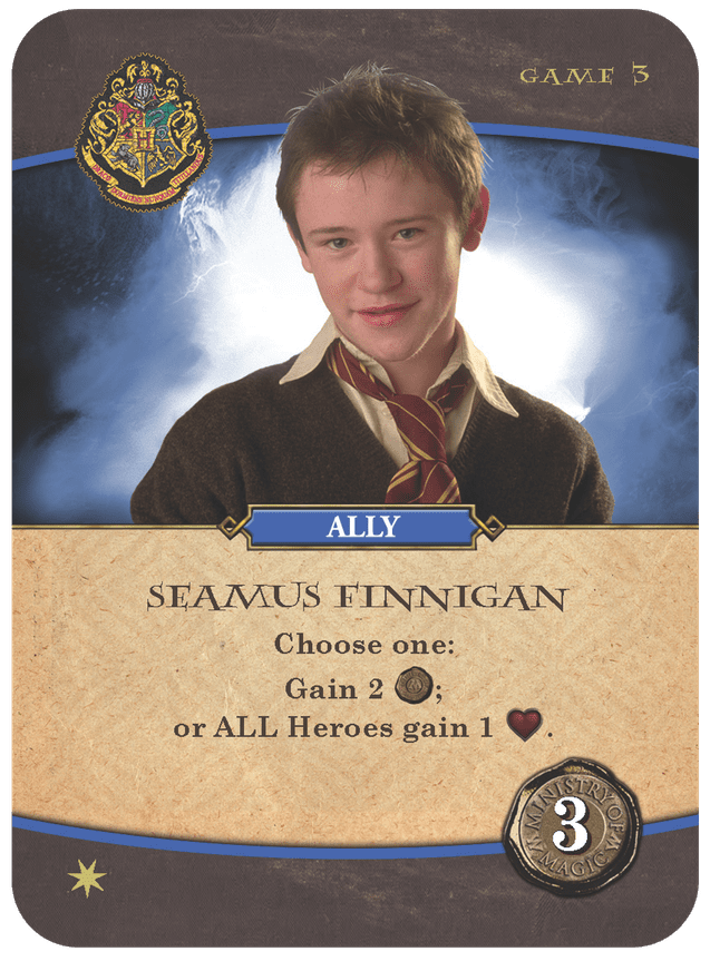 Coperta Harry Potter: Hogwarts Battle – Ally: Seamus Finnigan