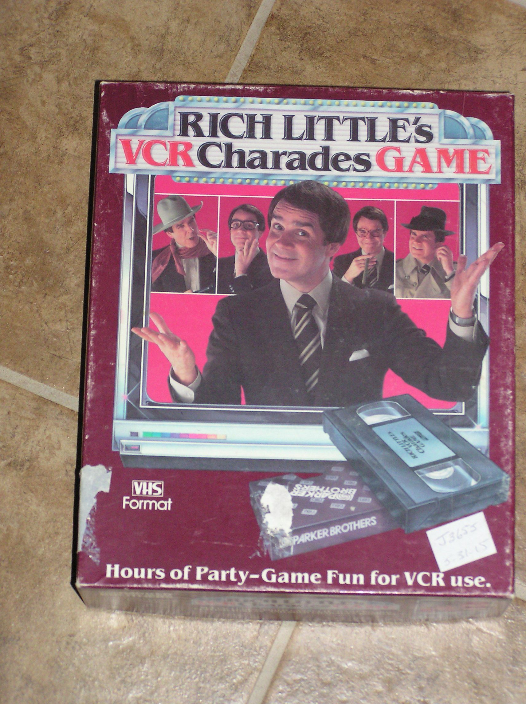 Rich Little's VCR Charades box art