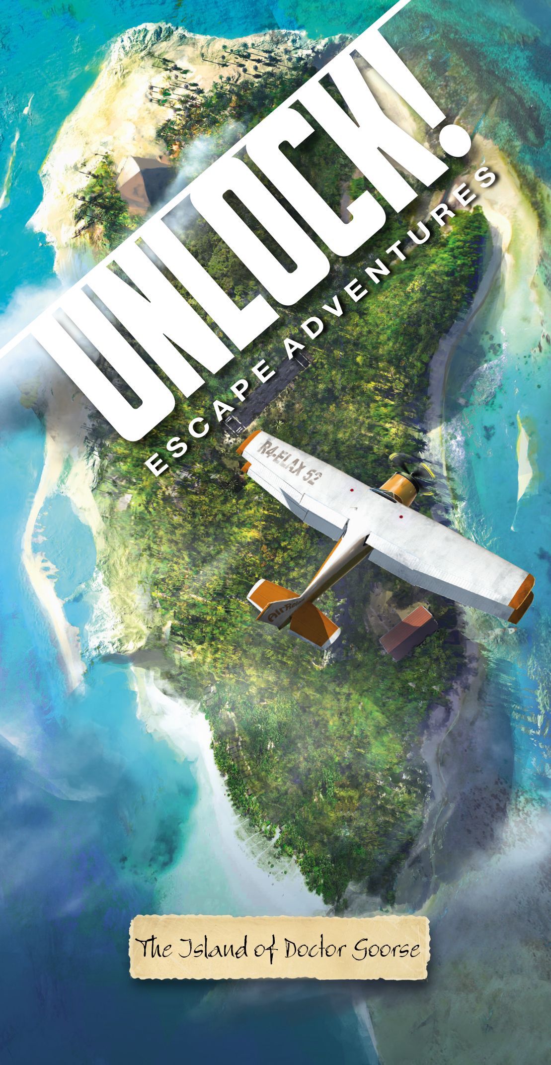 Coperta Unlock!: Escape Adventures – The Island of Doctor Goorse