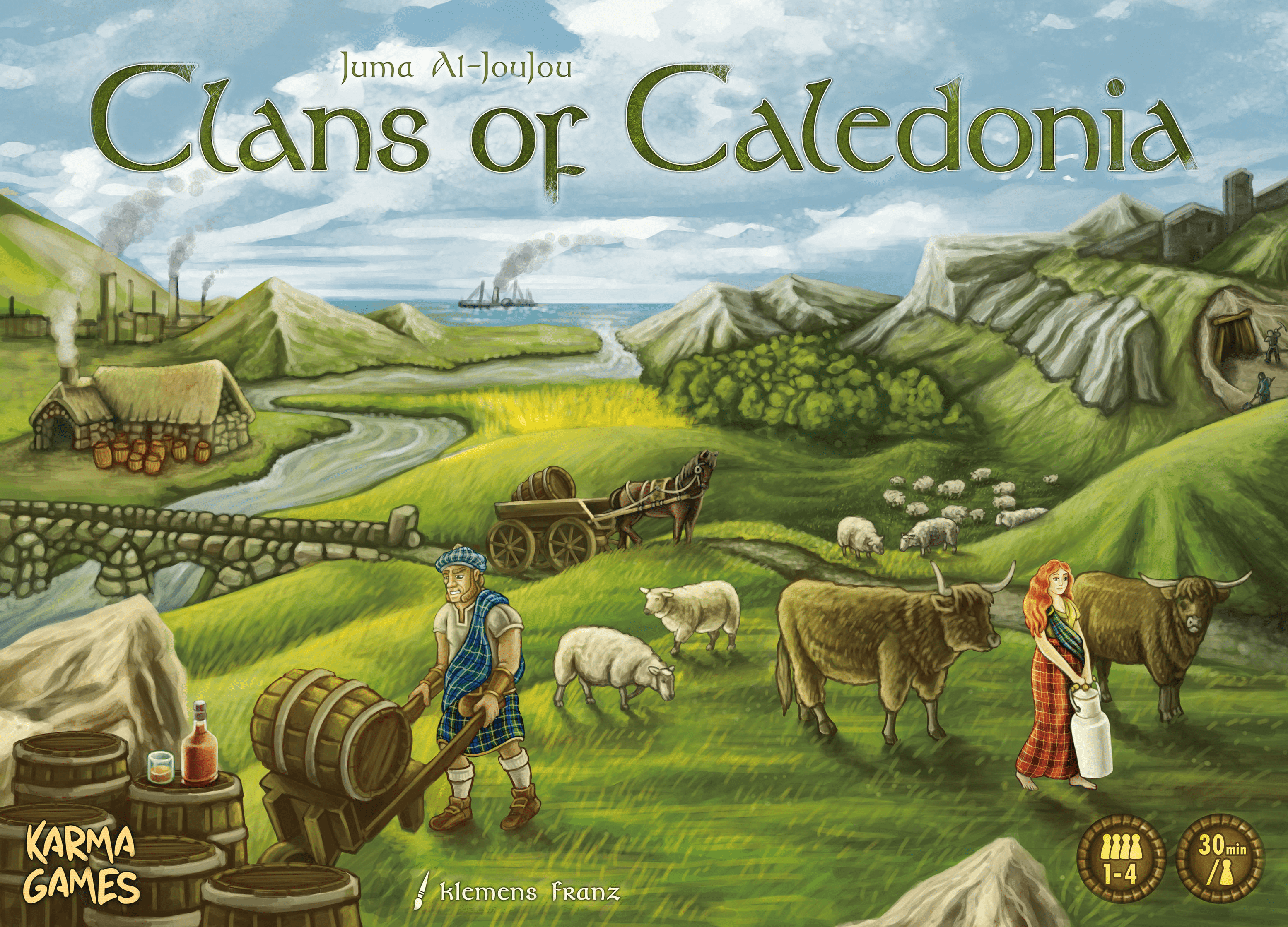 Coperta Clans of Caledonia