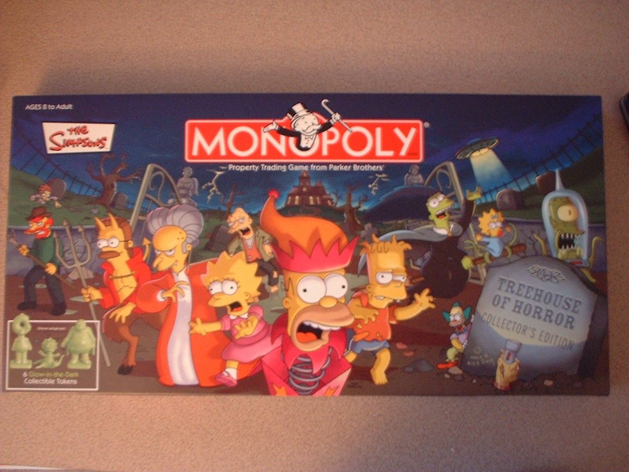 Monopoly: Simpsons Treehouse of Horror doboz