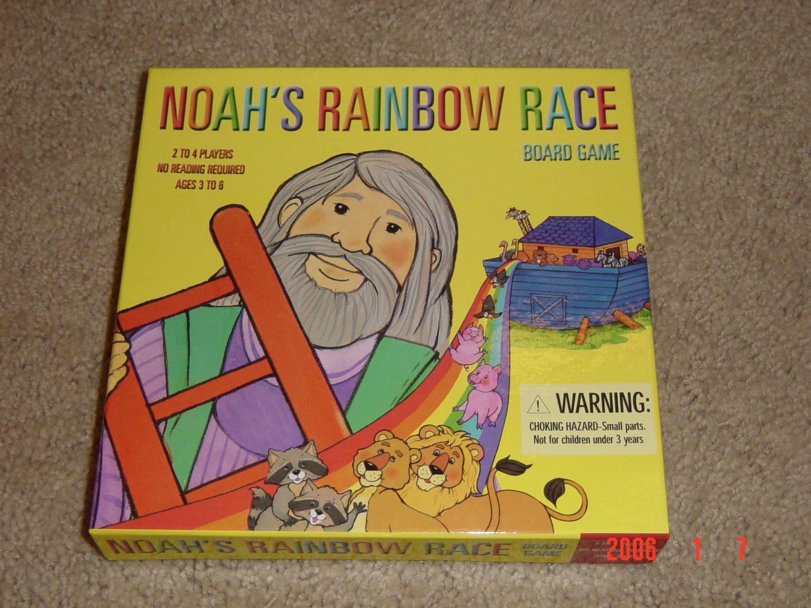 Noah's Rainbow Race box art