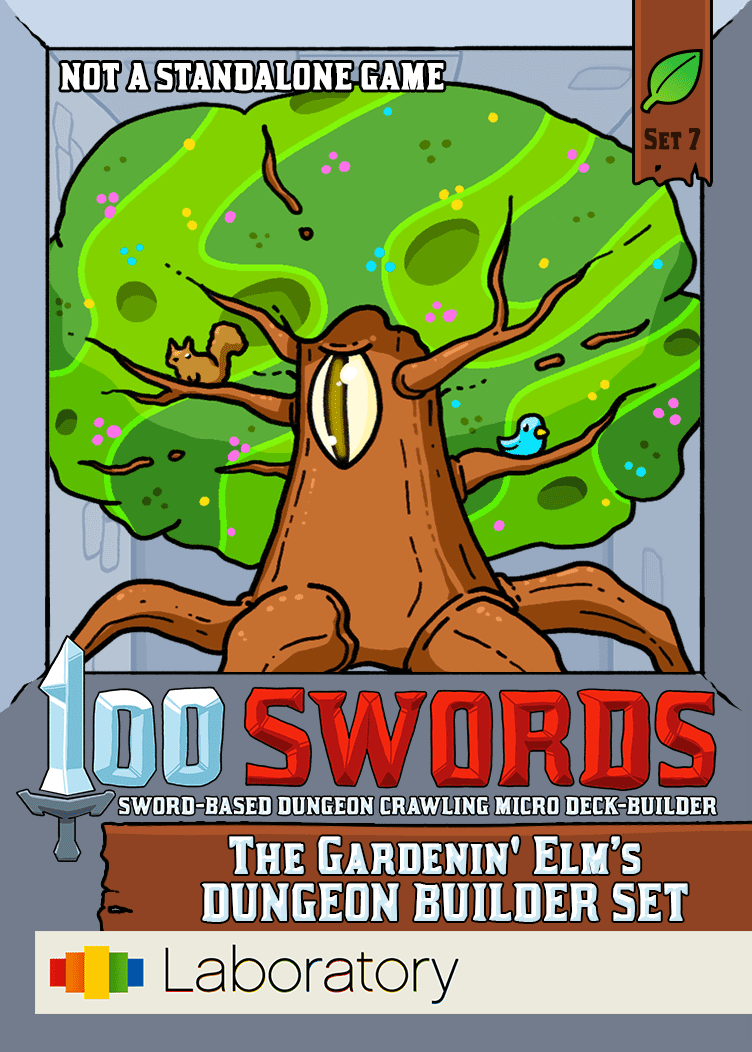 Coperta 100 Swords: The Gardenin' Elm's Dungeon Builder Set