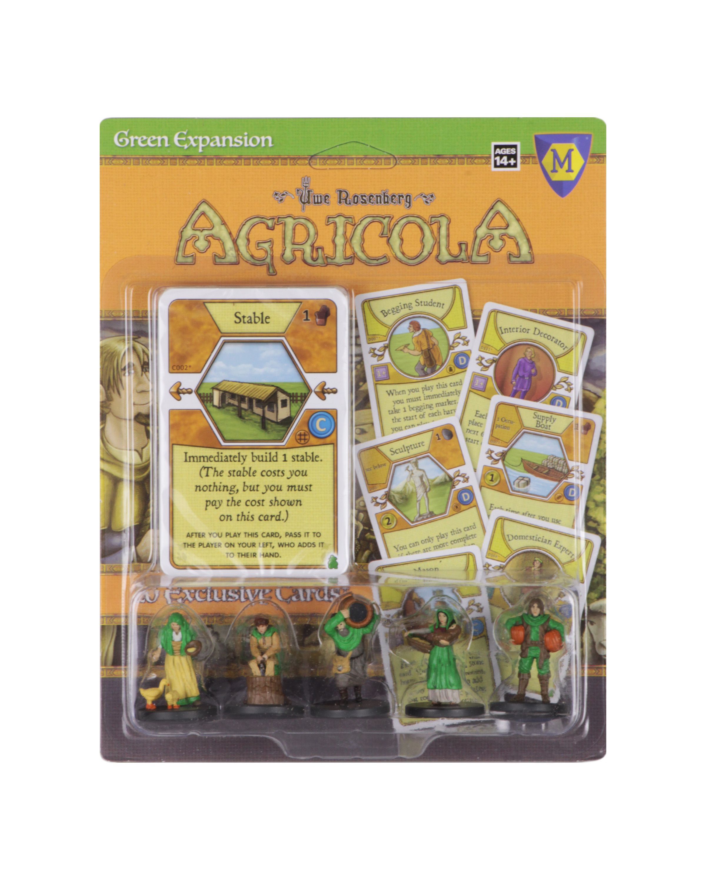 Agricola Game Expansion: Green box art