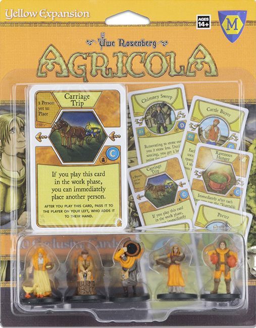 Agricola Game Expansion: Yellow box art