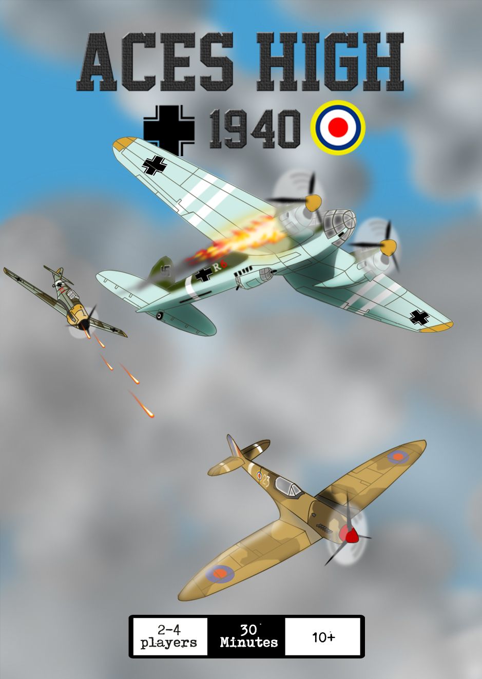 Aces High 1940 doboz