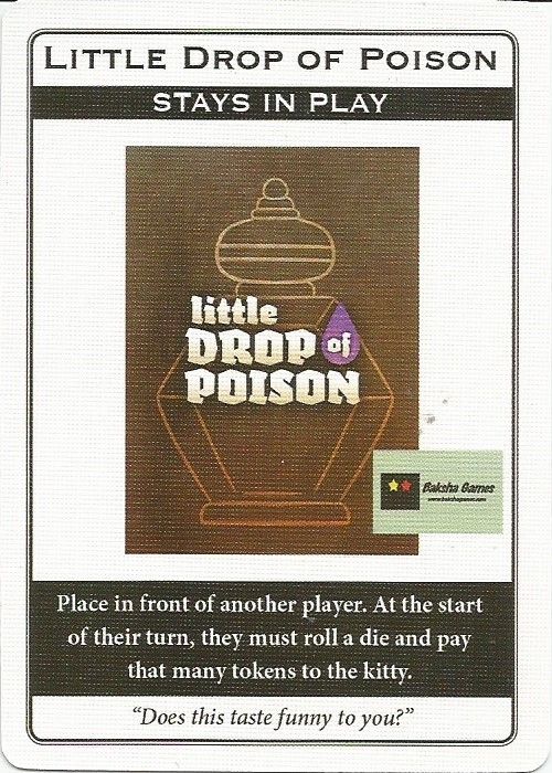 The Worst Game Ever: Little Drop of Poison Promo box art