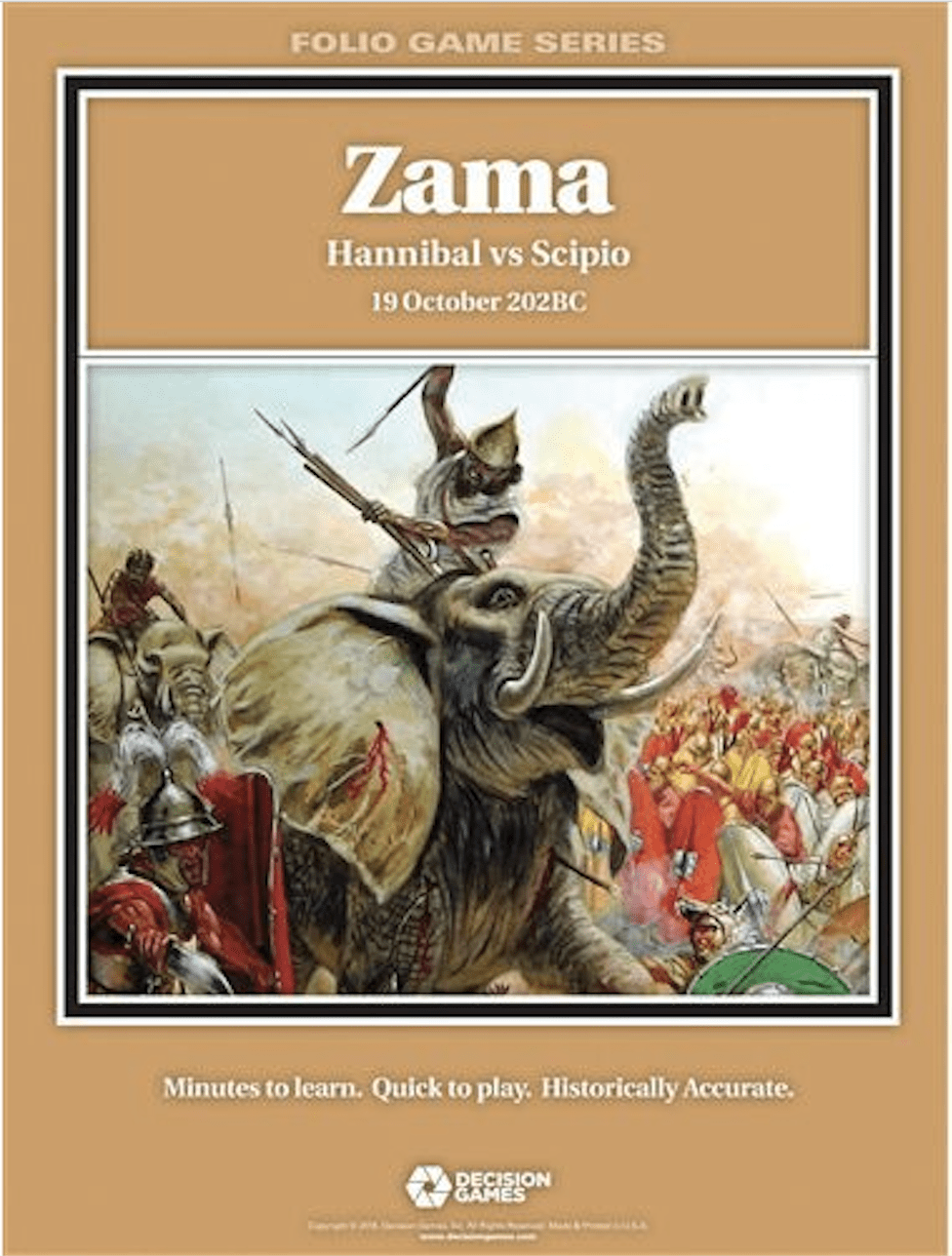 Zama: Hannibal vs Scipio box art