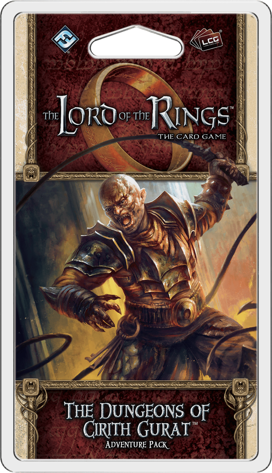 The Lord of the Rings: The Card Game – The Dungeons of Cirith Gurat box art