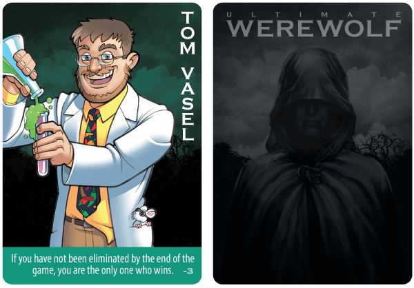 Ultimate Werewolf: Deluxe Edition – Tom Vasel Promo Card doboz