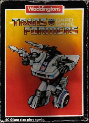 Transformers Card Game box art