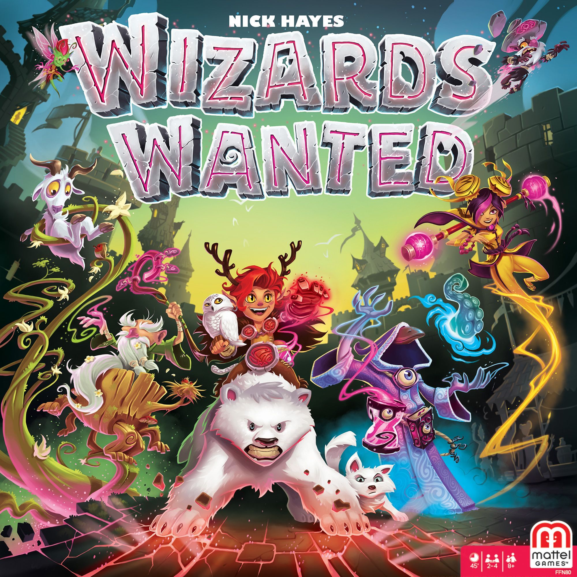 Wizards Wanted box art