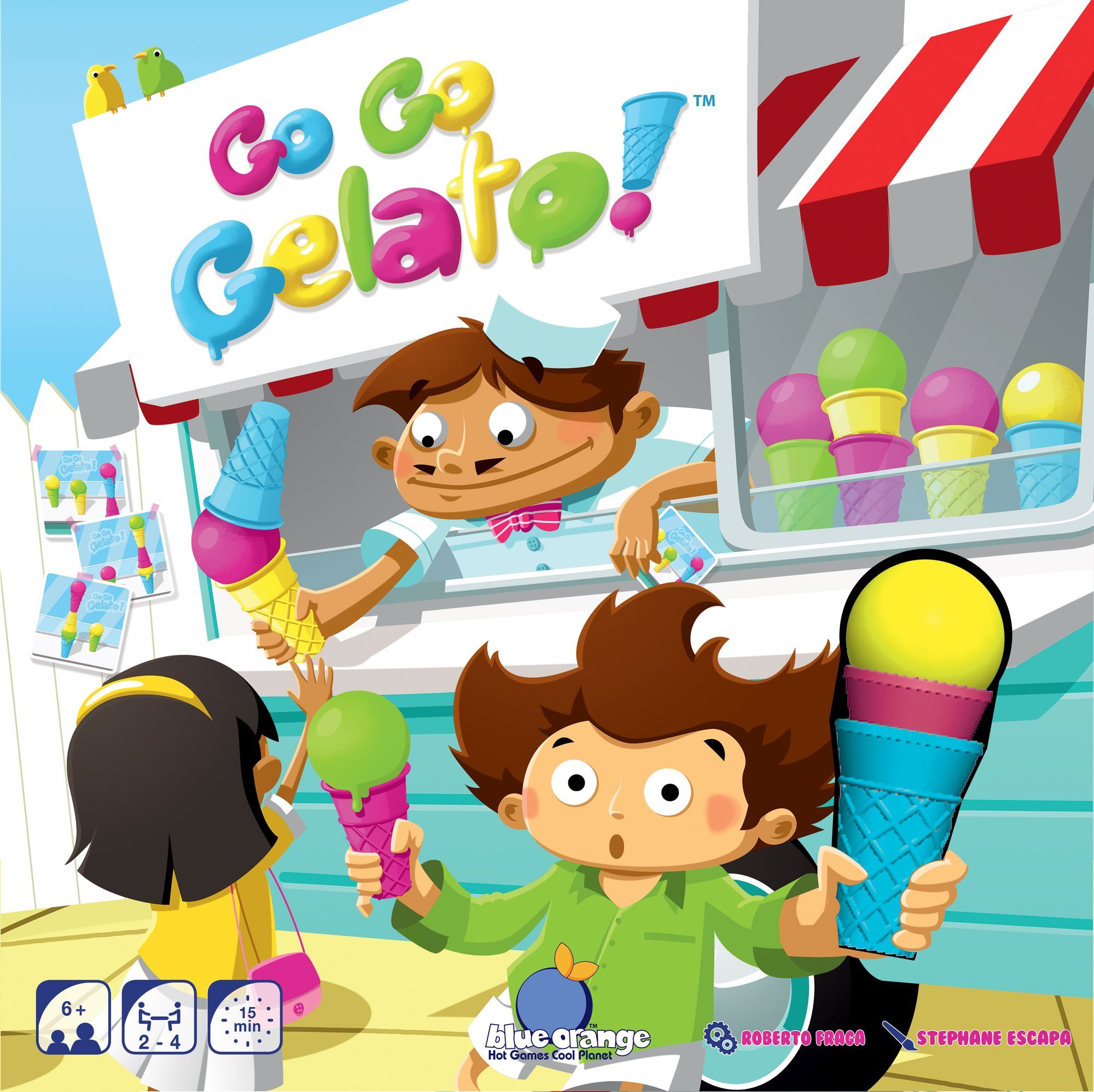 Coperta Go Go Gelato!