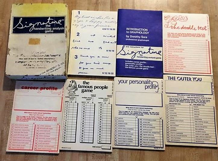 Signature: The Handwriting Analysis Game box art