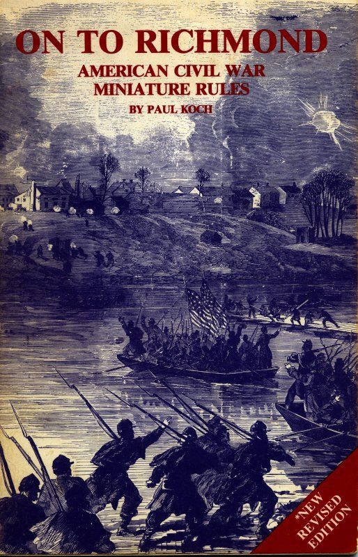 On to Richmond American Civil War Miniature Rules doboz