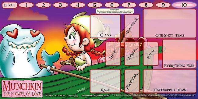 Munchkin: Playmat – The Flower of Love box art
