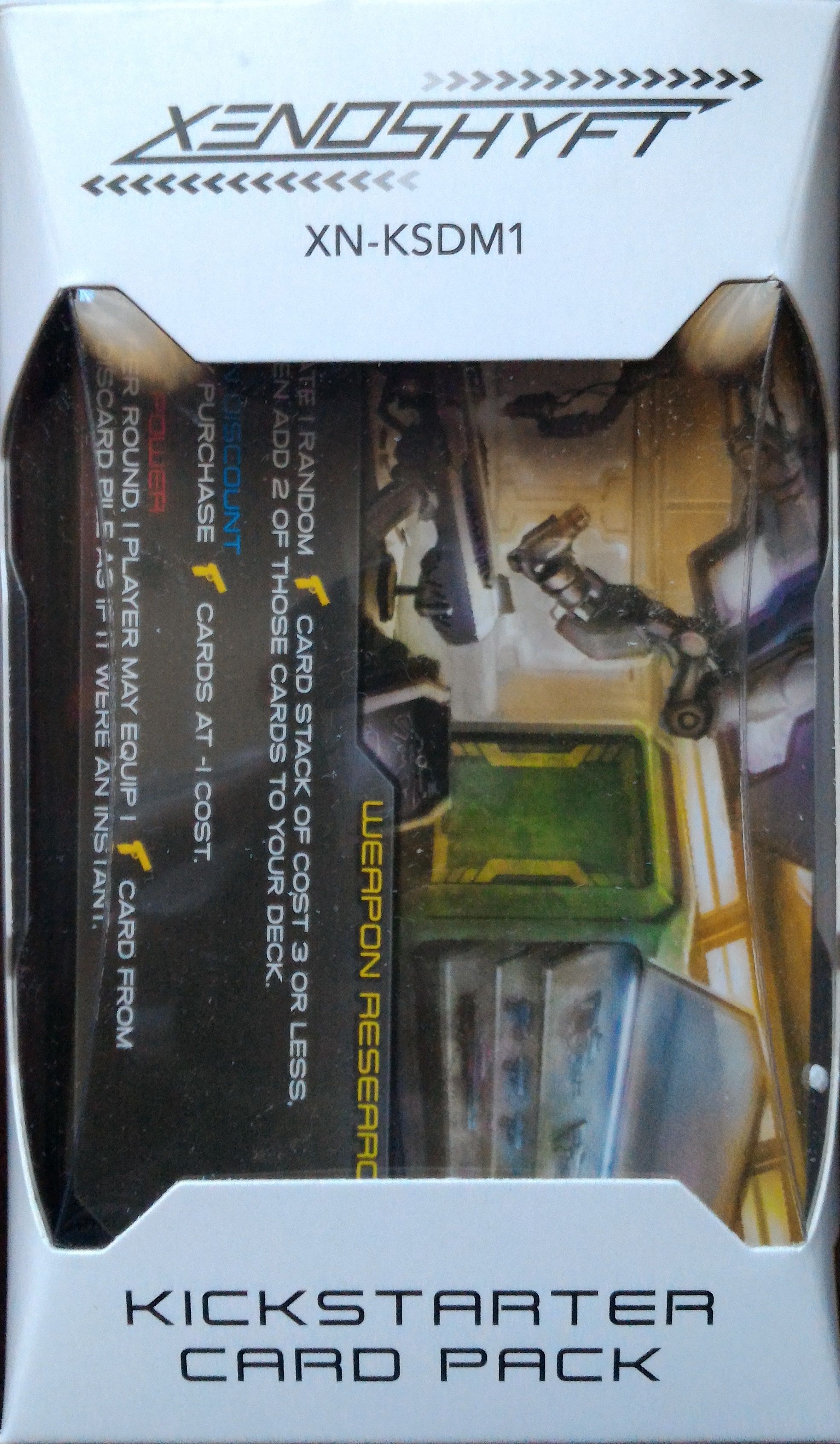 XenoShyft: Dreadmire – Kickstarter Card Pack box art