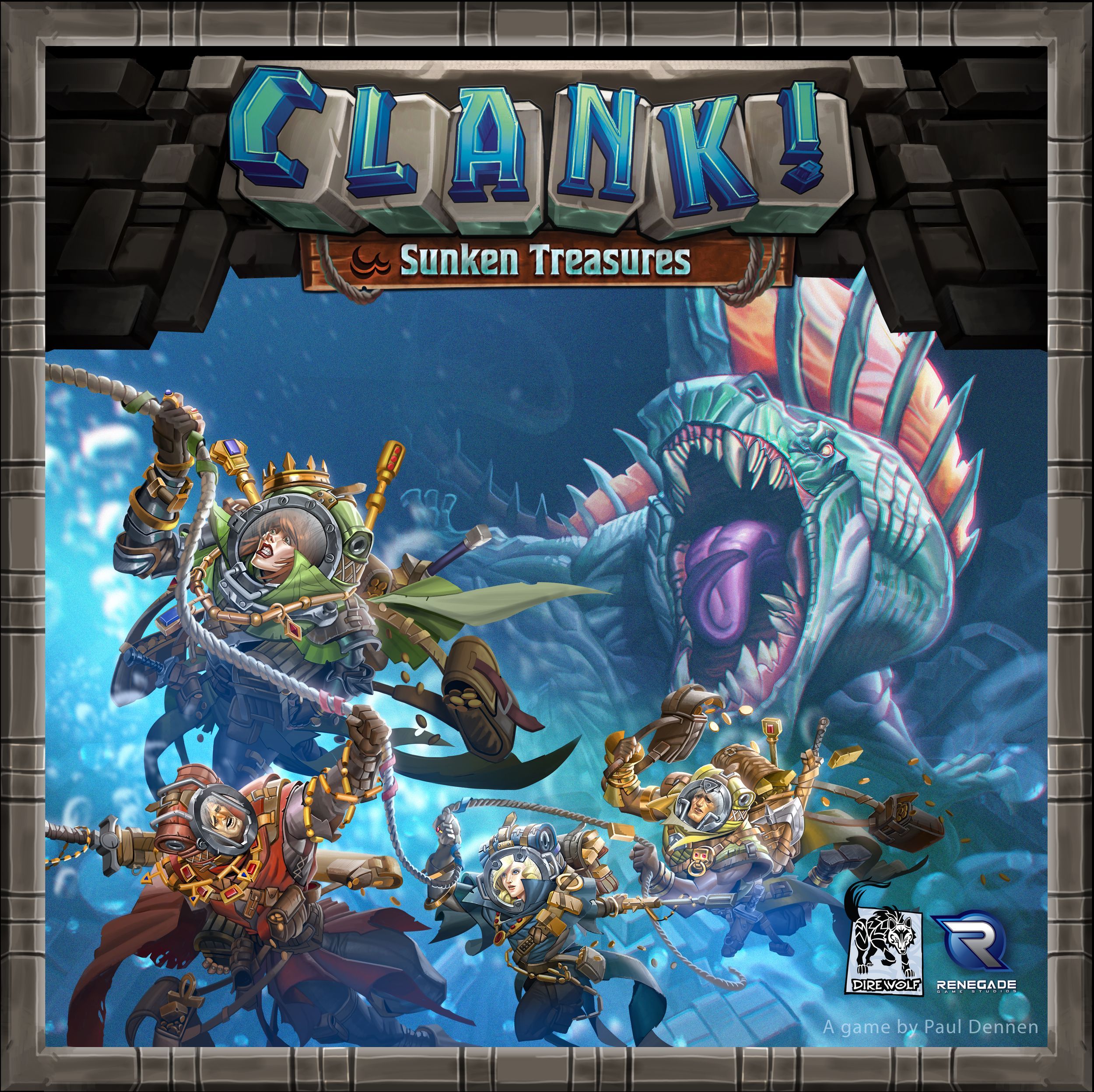 Clank!: Sunken Treasures box art