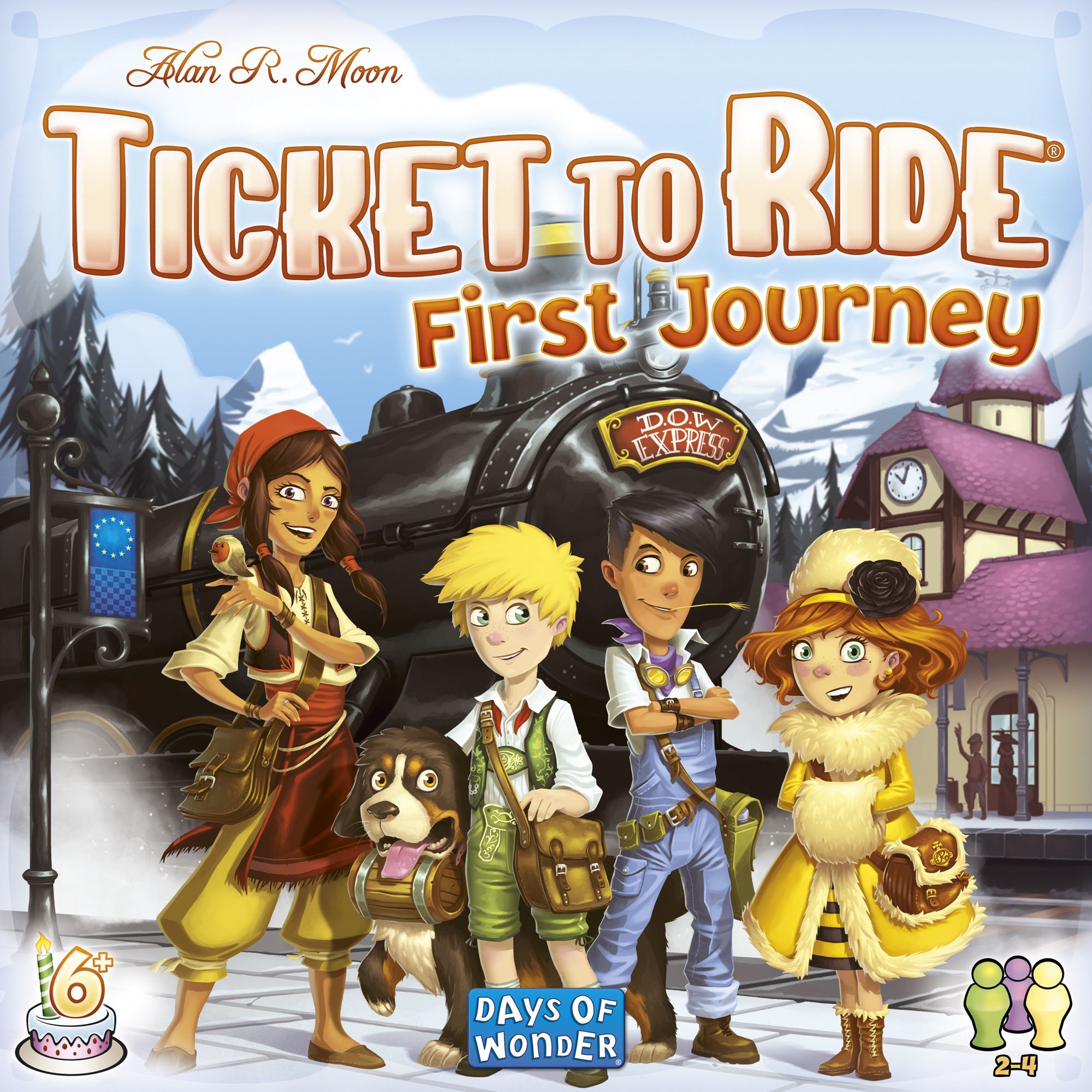 Ticket to Ride: First Journey (Europe) box art