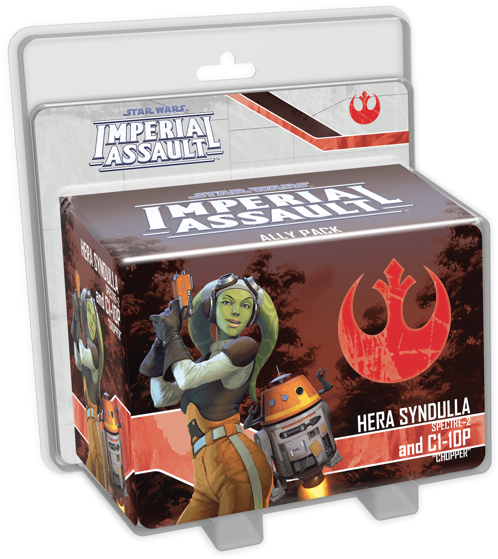 Coperta Star Wars: Imperial Assault – Hera Syndulla and C1-10P Ally Pack