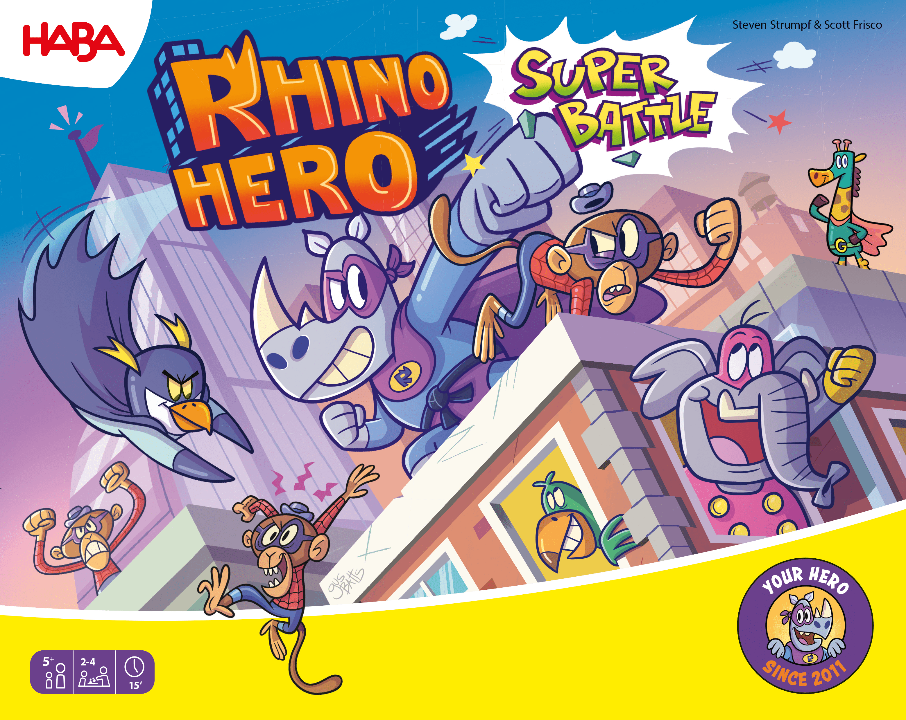 Rhino Hero: Super Battle doboz