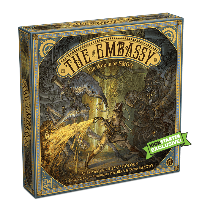 The World of SMOG: Rise of Moloch – The Embassy box art