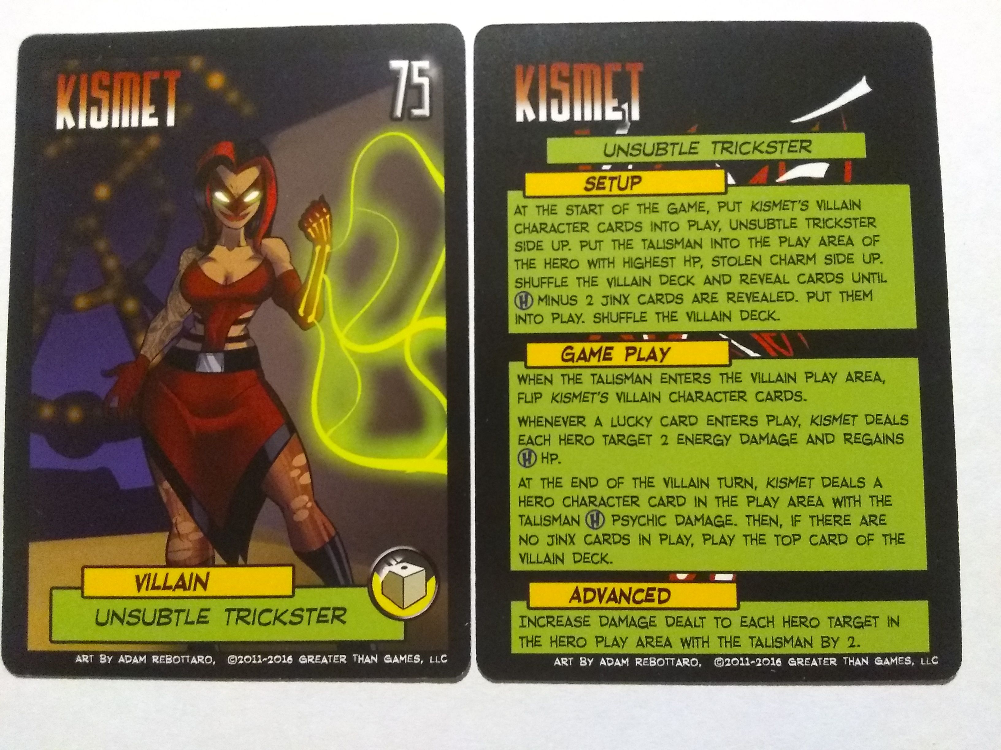 Sentinels of the Multiverse: Unstable Kismet Promo Card box art