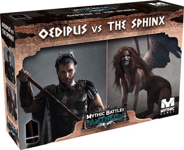 Mythic Battles: Pantheon – Oedipus Vs. the Sphinx doboz