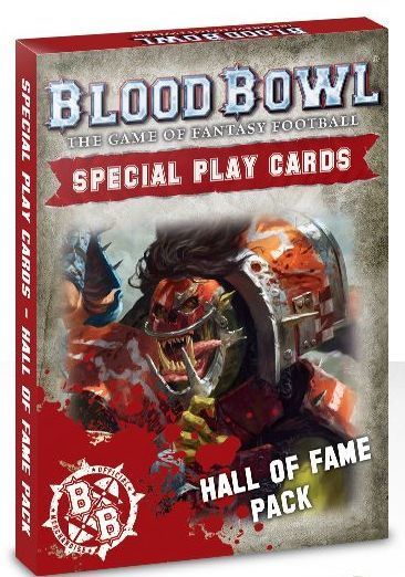 Blood Bowl (2016 Edition): Special Play Cards – Hall of Fame Pack doboz
