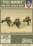 Dust Tactics: USMC Heavy Engineer Squad – "Steel Marines"