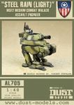 Dust Tactics: M3F2 Medium Combat Walker Assault Engineer "Steel Rain (Light)"