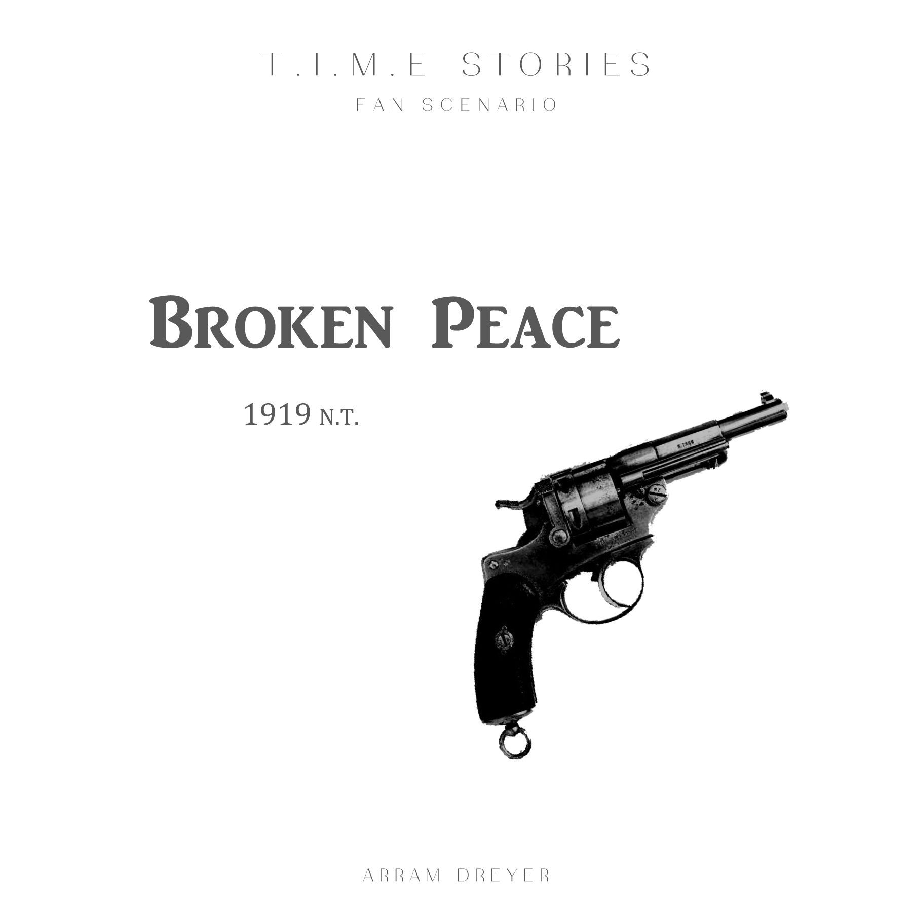 Coperta Broken Peace (fan expansion for T.I.M.E Stories)