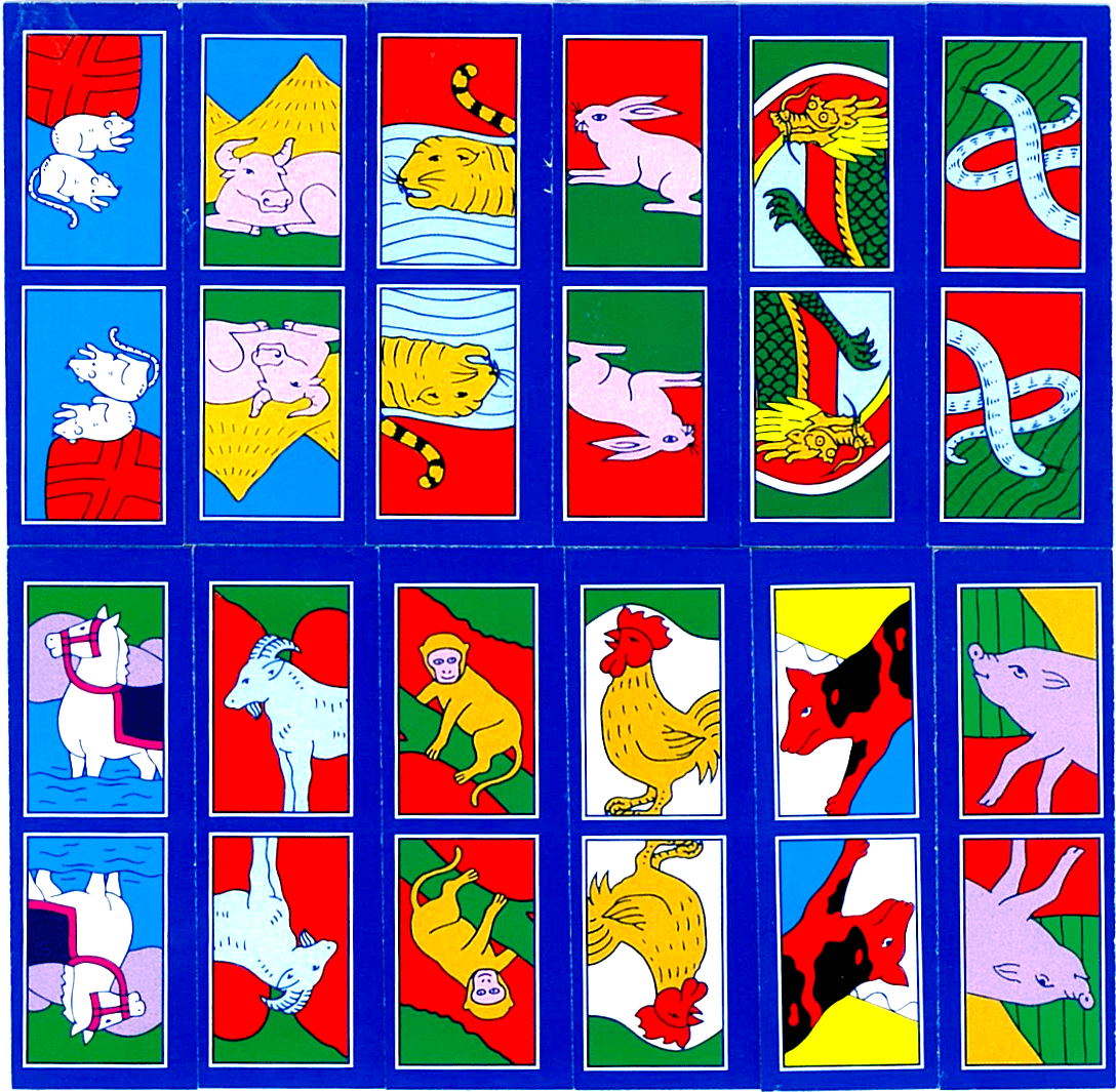 Coperta Chinese Zodiac Card Game