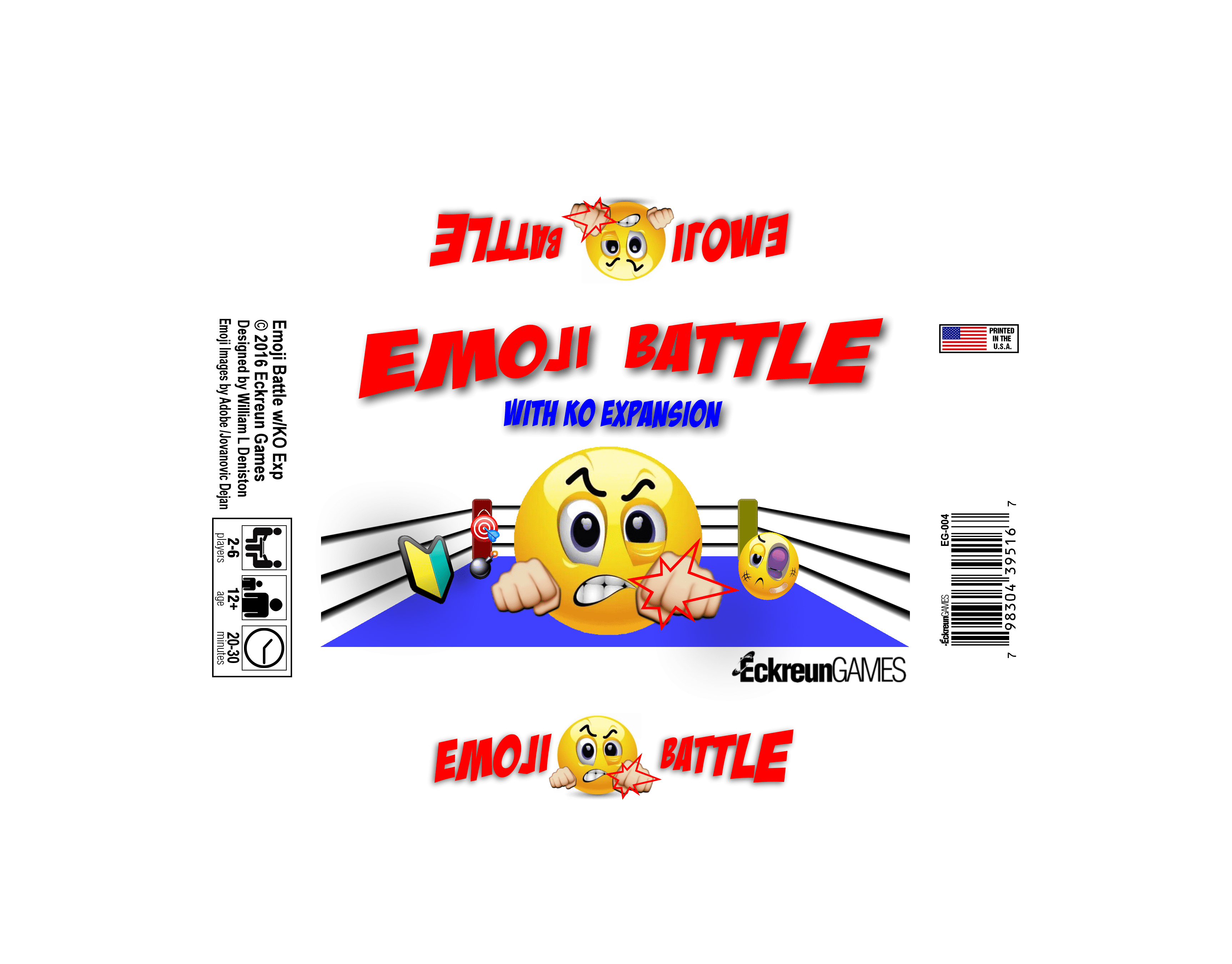 Emoji Battle with KO Expansion box art