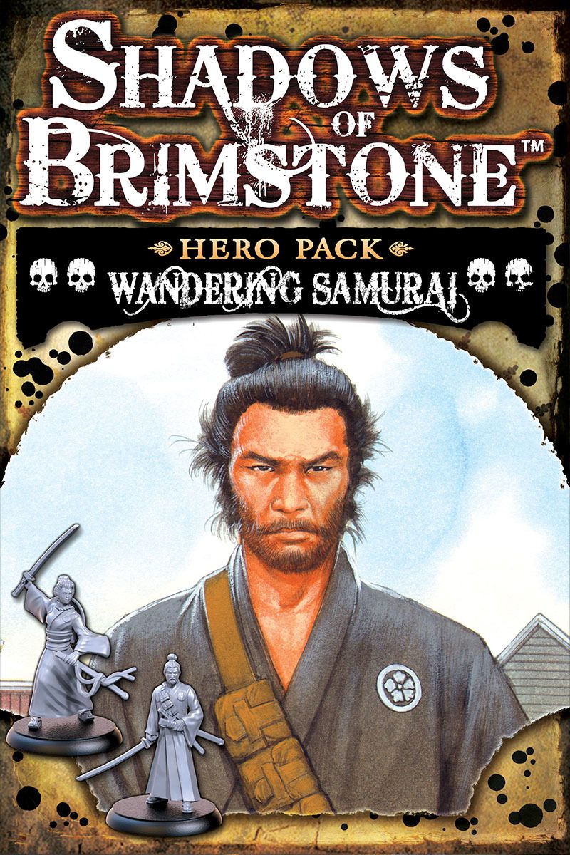Shadows of Brimstone: Wandering Samurai Hero Pack box art