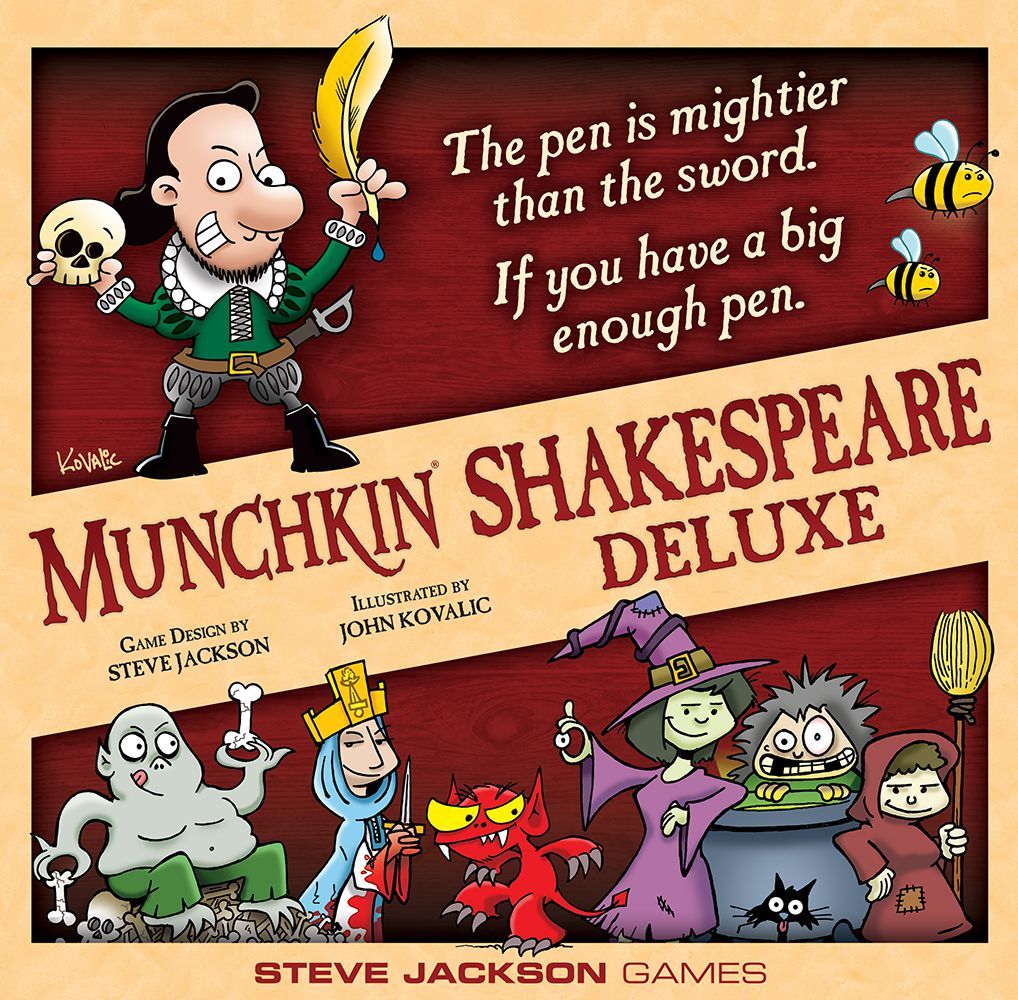 Munchkin Shakespeare Deluxe box art