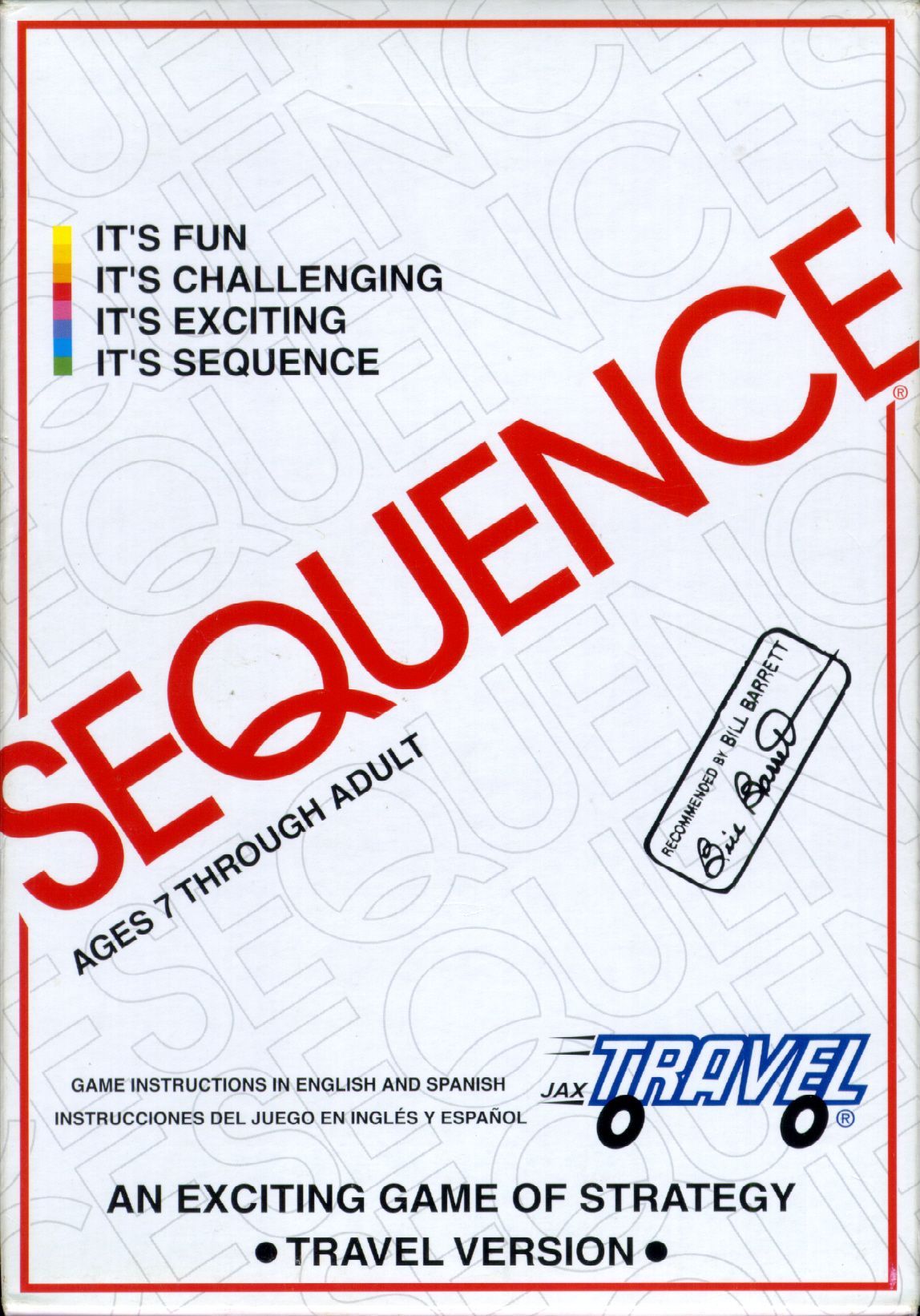Travel Sequence box art