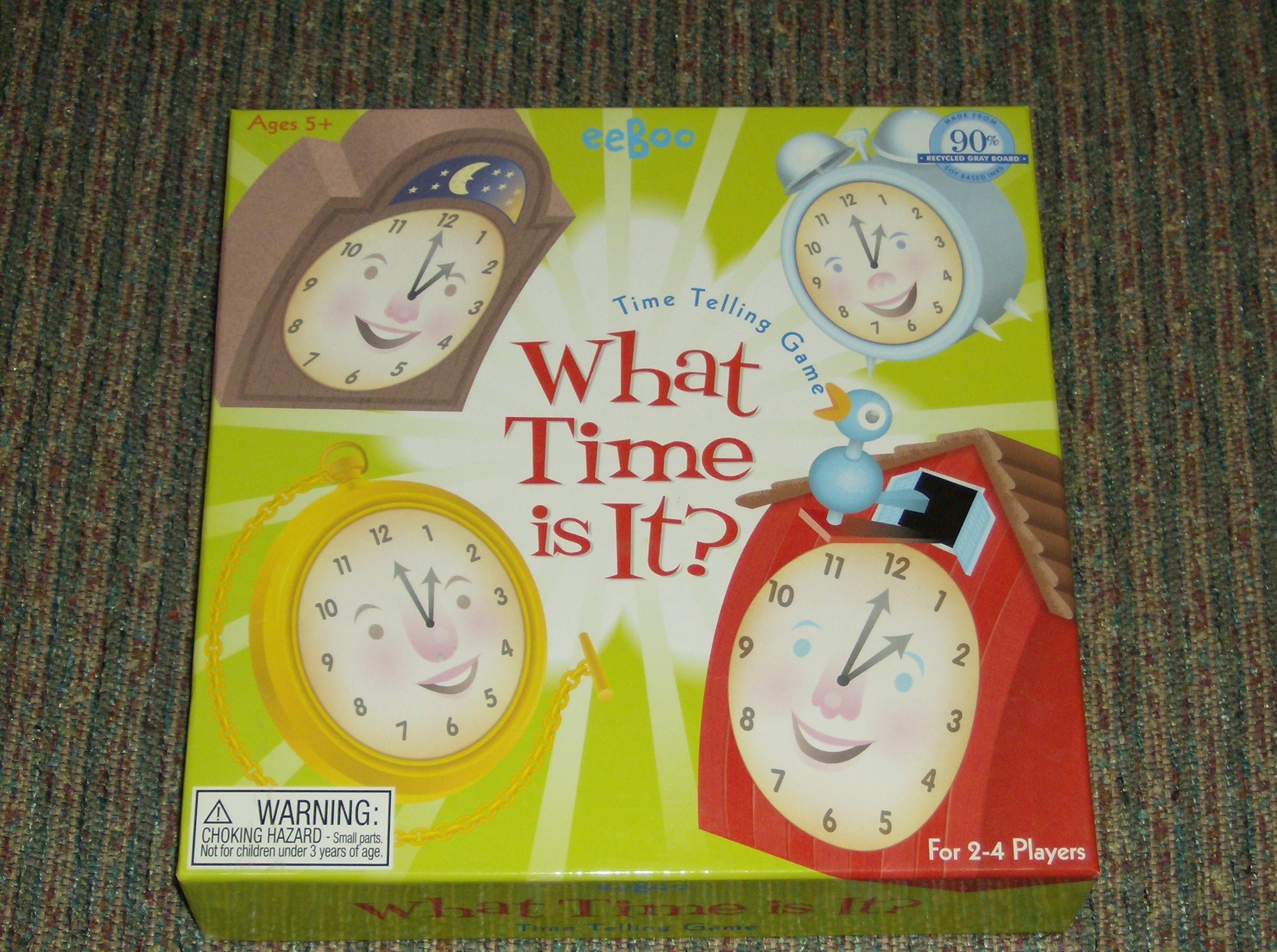 What Time Is It? doboz